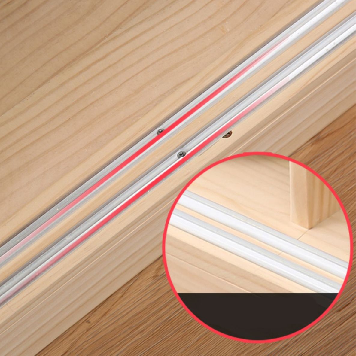 Modern Freestanding Wardrobe Pine Solid Wood Wardrobe with Drawer