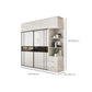 White Colour Wooden Wardrobe Cloth Rod Included Wardrobe Closet with Shelves Clearhalo 'Armoires & Wardrobes' 'armoires_wardrobes' 'Bedroom Furniture' 'furn' 'furn_armoires_wardrobes' 'Furniture' 1200x1200_29315f5f-69fd-4f03-93ca-1616e01072f2