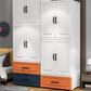 Contemporary Wardrobe Closet Plastic Wardrobe Cabinet with Legs Clearhalo 'Armoires & Wardrobes' 'armoires_wardrobes' 'Bedroom Furniture' 'furn' 'furn_armoires_wardrobes' 'Furniture' 1200x1200_29345e12-3c3b-493f-9c4e-4a24ef4a32fb