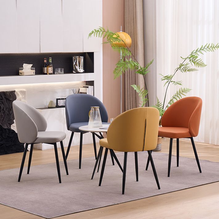 Modern Side Chair Upholstered Parsons Dining Chair for Living Room
