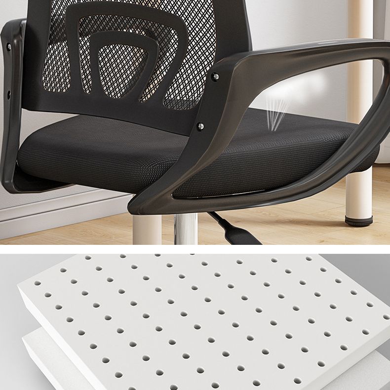 Poltrona da scrivania imbottita AirGrid traspirante e moderna con ampia poltrona da 23 pollici