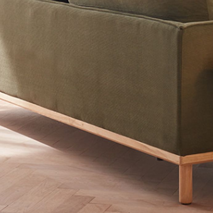 Zeitgenössische stationäre Wohnzimmer Sitzplätze Square Arm Kissen