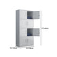 Contemporary Style Wardrobe Metal Wardrobe Closet with Doors