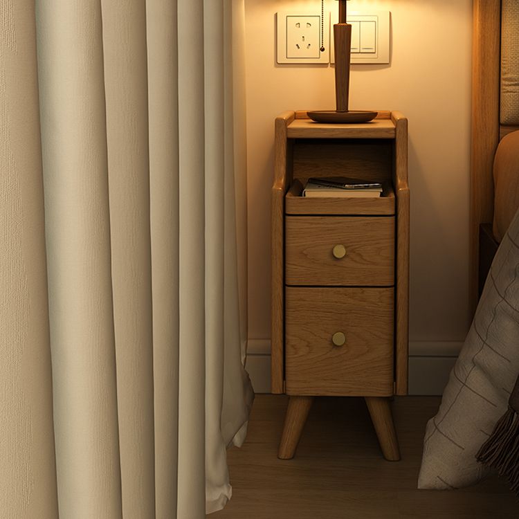 Estantes de la mesa de acento de almacenamiento abierto con la mesa nocturna de la mesa nocturna