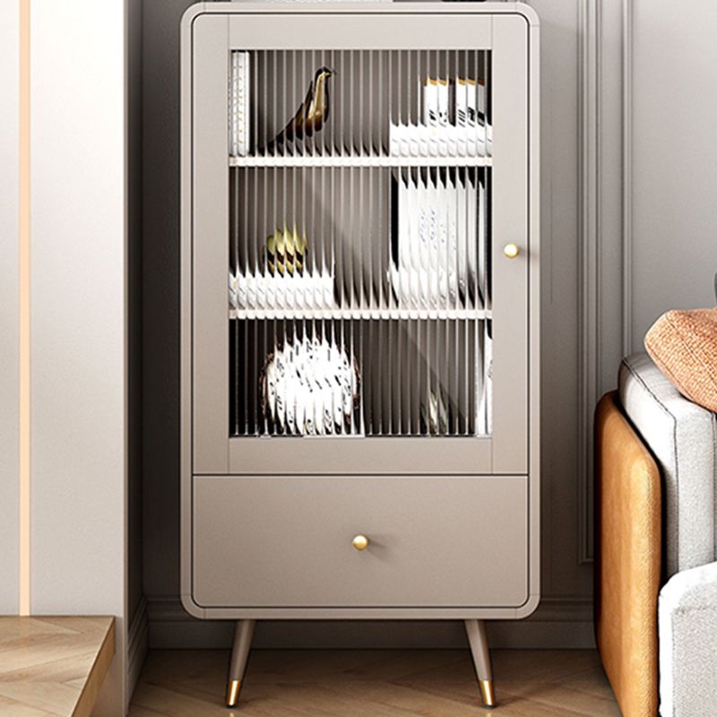 46.45'"Tall 1- Door Wooden Cabinet, Rectangle Accent Cabinet with Drawer Clearhalo 'Cabinets & Chests' 'cabinets_chests' 'furn' 'furn_cabinets_chests' 'Furniture' 'Living Room Furniture' 1200x1200_293facf1-b1fb-445d-9357-60bc5bd523b8