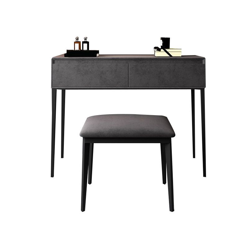 Tavolo da trucco per vanità in legno massiccio contemporaneo set 2-drawer vanity tavolo