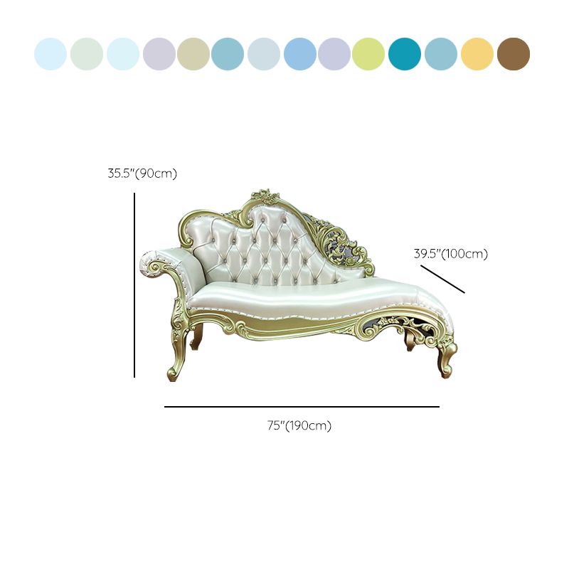 Traditional Upholstered Chaise Lounge Couch with Arms Chaise Lounge Chair Clearhalo 'Chairs & Seating' 'Chaise Lounge' 'chaise_lounge' 'furn' 'furn_chaise_lounge' 'Furniture' 'Living Room Furniture' 1200x1200_29429a75-9dbf-4310-94f1-92a364683ead