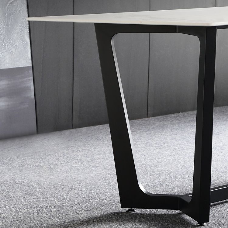 Nordic 1/4/5/6/7 Pieces Dining Set Sintered Stone Dining Table with Leather Chairs Clearhalo 'Dining Room Sets' 'Dining Tables & Seating' 'dining_room_set' 'furn' 'furn_dining_room_set' 'Furniture' 'furniture_dining_room_set' 'Kitchen & Dining Furniture' 'kitchen&dining_furn' 'kitchen' 1200x1200_2942ba06-1bb2-409d-ba09-dcefe9ecaf97