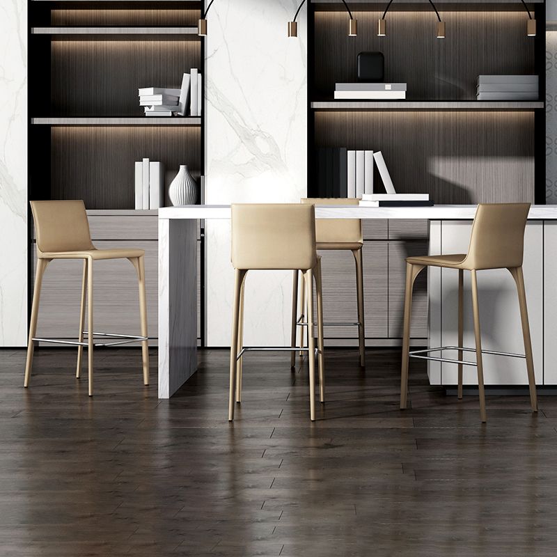 Faux Leather Upholstered Dining Stools Low Back Dining Stools Clearhalo 'Bar Furniture' 'Bar Stools' 'bar_stools' 'furn' 'furn_bar_stools' 'Furniture' 'Kitchen & Dining Furniture' 1200x1200_29443751-6011-4c18-b1bb-b7eb616f9e56