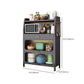 Black Metal Dining Server Contemporary Buffet Server for Kitchen Clearhalo 'buffet_sideboard' 'Buffets & Sideboards' 'furn' 'furn_buffet_sideboard' 'Furniture' 'Kitchen & Dining Furniture' 1200x1200_29461400-513c-48fd-a3f4-5a8104bc3c98