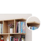 Modern Wall Mounted Shelf Bookcase Horizontal Engineered Wood Bookshelf