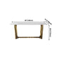 Luxury Sintered Stone Dining Table Rectangle Table with Metal Trestle Base Clearhalo ' dining_table' 'Dining Tables & Seating' 'Dining Tables' 'furn' 'furn_dining_table' 'Furniture' 'furniture_dining_table' 'Kitchen & Dining Furniture' 'kitchen&dining_furn' 'kitchen' 'kitchen_dining_table' 1200x1200_294c2b18-48bc-4713-bbc0-7eae7ee41882