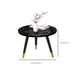 Contemporary Round Coffee Table with 3 Metal Legs and Wooden Top Clearhalo 'Coffee & Accent Tables' 'Coffee Tables' 'coffee_tables' 'furn' 'furn_coffee_tables' 'Furniture' 'Living Room Furniture' 1200x1200_294e6566-0a0b-4230-97ce-3f47faf365ea