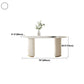 Traditional Luxury Dining Table White Stone Oval Dining Table for Home Clearhalo 'Dining Tables & Seating' 'Dining Tables' 'dining_table' 'furn' 'furn_dining_table' 'Furniture' 'Kitchen & Dining Furniture' 1200x1200_294ee53d-3cee-4d47-9237-37d0c4b904ca