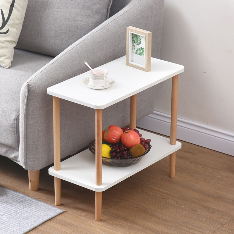 20.87 "Table lateral de estilo contemporáneo de estilo 4 patas Sofá Sofá Mesa de acento