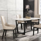 Wood Kitchen Dining Side Chair Contemporary Upholstered Dining Chair Clearhalo 'Dining Chairs' 'Dining Tables & Seating' 'dining_chair' 'furn' 'furn_dining_chair' 'Furniture' 'Kitchen & Dining Furniture' 1200x1200_2950119f-18b3-4c7f-a856-9aa798050641