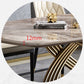 Rectangle Pedestal Dining Site Table Stone Dining Room Collection for Home Clearhalo ' dining_table' 'Dining Tables & Seating' 'Dining Tables' 'furn' 'furn_dining_table' 'Furniture' 'furniture_dining_table' 'Kitchen & Dining Furniture' 'kitchen&dining_furn' 'kitchen' 'kitchen_dining_table' 1200x1200_2954abfa-56ff-4a5c-92d2-e7ebf50b7470