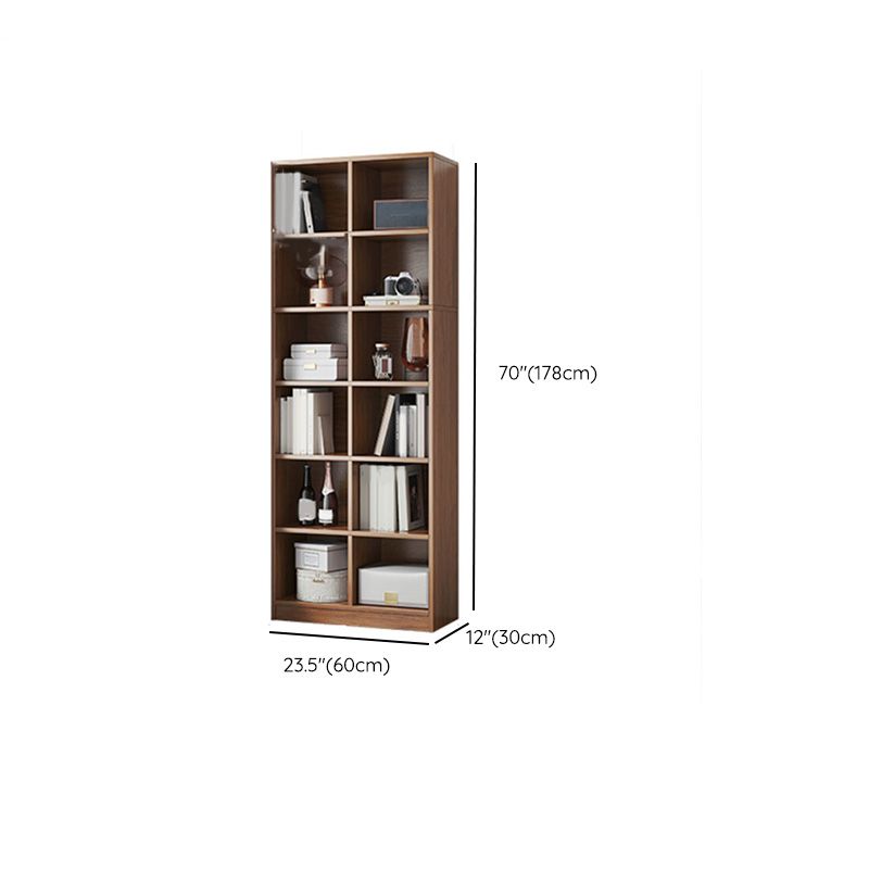 Gesloten Bandinavische boekenkast Engineered Wood Standard Bookshelf
