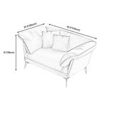30.71" H Modern Pillow Top Arm Sofa with Cushion Back for Living Room, Apartment Clearhalo 'furn' 'furn_sofas' 'Furniture' 'furniture_sofas' 'kitchen' 'kitchen_sofas' 'Living Room Furniture' 'Sofa' 'sofas' 1200x1200_29591c88-6725-4679-8fa4-4ecbca394854