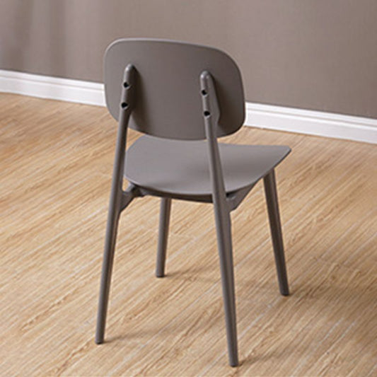 Modern Style Side Chair Plastic Open Back Dining Side Chair for Indoor Clearhalo 'Dining Chairs' 'Dining Tables & Seating' 'dining_chair' 'furn' 'furn_dining_chair' 'Furniture' 'furniture_dining_chair' 'Kitchen & Dining Furniture' 1200x1200_2959f02d-eda7-438a-bfe9-b03504ef6127