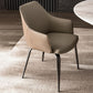 Faux Leather Dining Chairs Upholstered Arm Chairs with Metal Base Clearhalo 'Dining Chairs' 'Dining Tables & Seating' 'dining_chair' 'furn' 'furn_dining_chair' 'Furniture' 'Kitchen & Dining Furniture' 1200x1200_295ccb98-1f33-4940-a8cb-43bd3f35f532