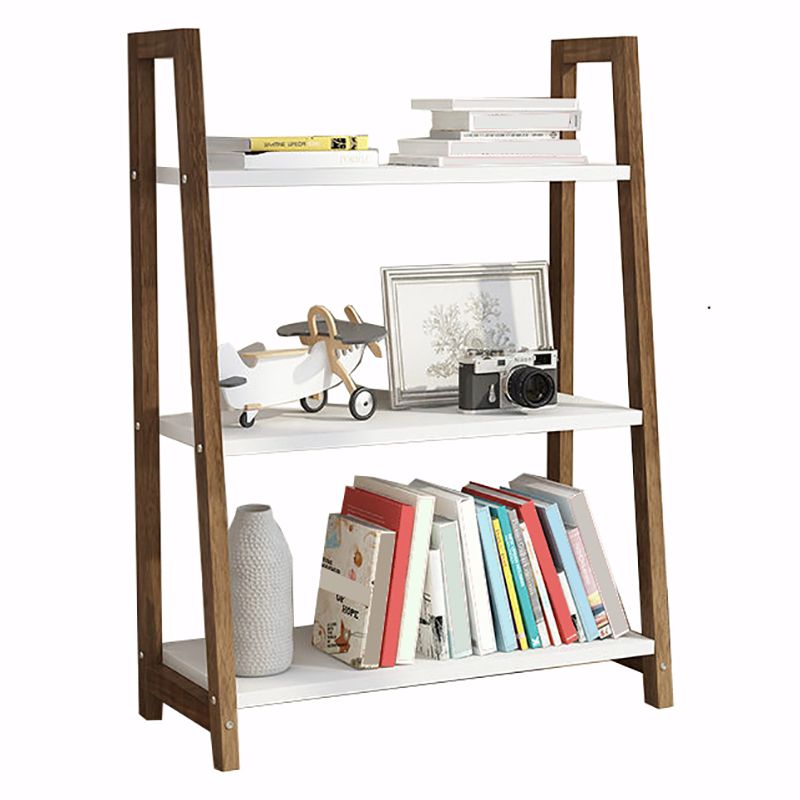 Modern Ladder Shelf Bookcase Wooden Bookshelf for Study Room Clearhalo 'Bookcases' 'furn' 'furn_bookcases' 'Furniture' 'Office Furniture' 1200x1200_295d2e3a-8550-4862-8481-7f98f533d8b0