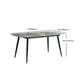 1/2/5/7 stuks rechthoek eetgelegenheidset moderne sintered stenen top dinette tafel set