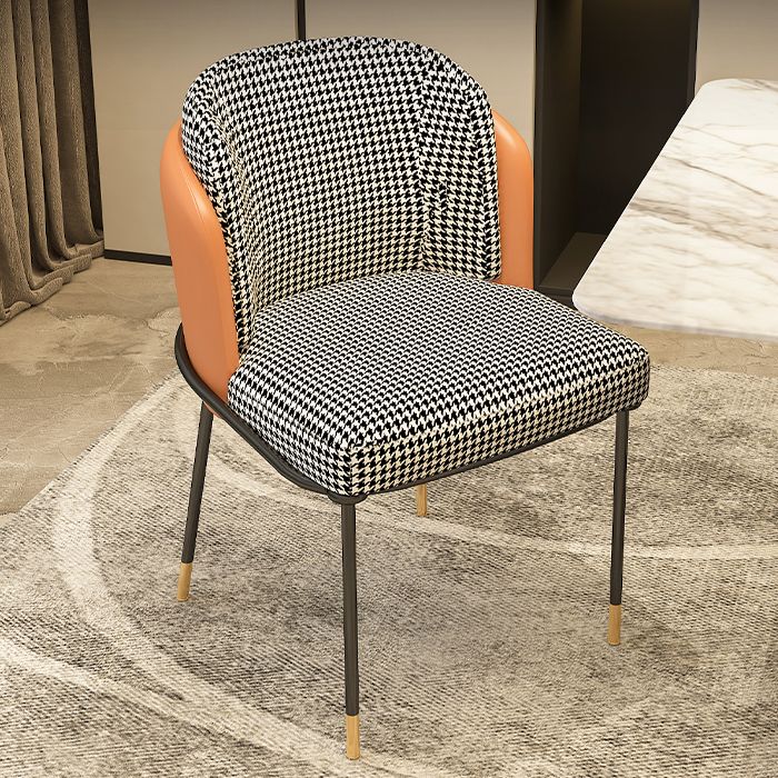 Parsons Side Chair Modern Style Linen Dining Chair for Dining Room Clearhalo 'Dining Chairs' 'Dining Tables & Seating' 'dining_chair' 'furn' 'furn_dining_chair' 'Furniture' 'furniture_dining_chair' 'Kitchen & Dining Furniture' 1200x1200_29614aa9-b429-469a-9563-92cd5074ee94