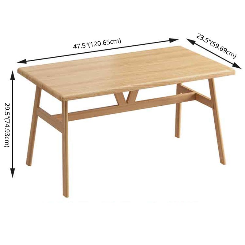Rectangle Contemporary MDF Dining Room Set Standard Height Dining Furniture Set with Trestle Base Clearhalo 'Dining Room Sets' 'Dining Tables & Seating' 'dining_room_set' 'furn' 'furn_dining_room_set' 'Furniture' 'furniture_dining_room_set' 'Kitchen & Dining Furniture' 'kitchen&dining_furn' 'kitchen' 1200x1200_2962dc73-a6a5-4294-bd87-19195b16bdd0