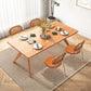 Rectangle Dining Set 1/2/5 Pcs Solid Wood Dining Table and Chairs Clearhalo 'Dining Room Sets' 'Dining Tables & Seating' 'dining_room_set' 'furn' 'furn_dining_room_set' 'Furniture' 'Kitchen & Dining Furniture' 1200x1200_29635287-15bc-45aa-8374-2e072820369f