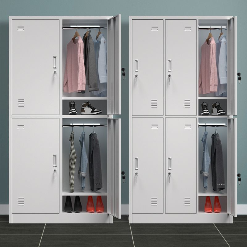 Gabinete contemporáneo de metal para el gabinete de almacenamiento de acero gris casero