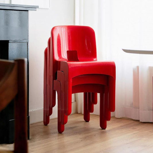 Plastic Open Back Dining Chair Stackable Side Chair for Dining Room Clearhalo 'Dining Chairs' 'Dining Tables & Seating' 'dining_chair' 'furn' 'furn_dining_chair' 'Furniture' 'Kitchen & Dining Furniture' 1200x1200_29675faf-cc24-4d7e-9856-d21bfb89fdd1