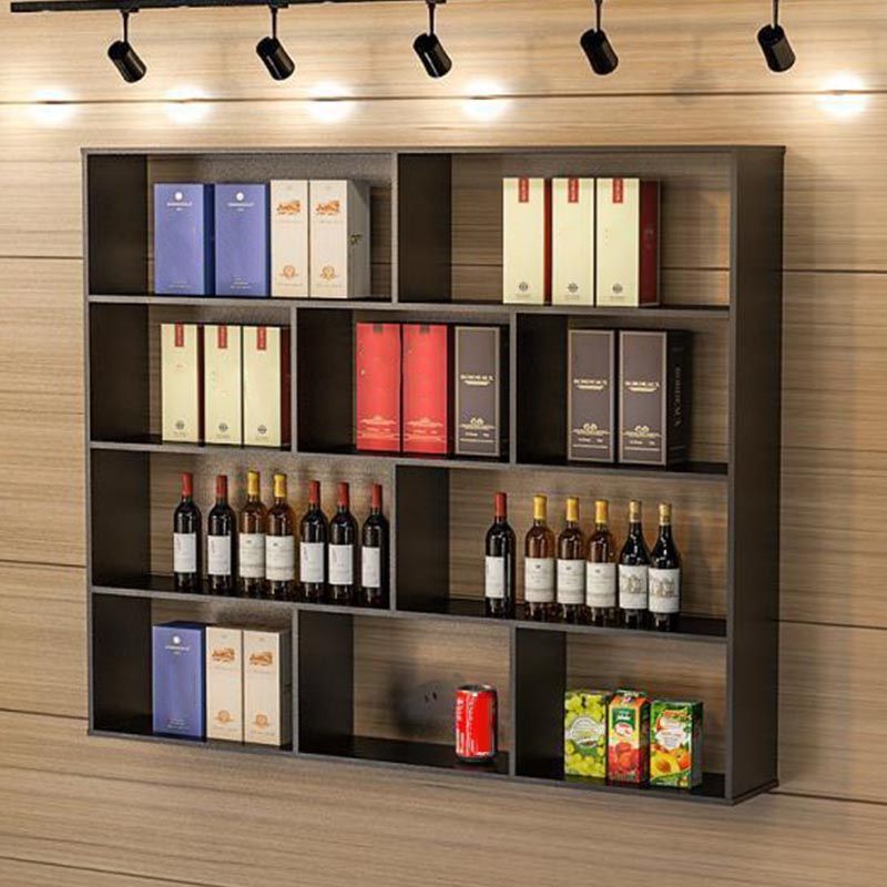 Modern Wall Mounted Bottle Wine Rack Manufactured Wood Wine Bottle Holder Clearhalo 'furn' 'furn_wine_racks' 'Furniture' 'Kitchen & Dining Furniture' 'Wine Racks' 'wine_racks' 1200x1200_29697997-36ee-4567-8b03-18bf1ad3500c