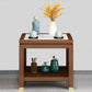 23.62 inch Wide Contemporary Style Coffee Cocktail Table Solid Wood Coffee Table
