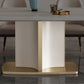 Modern Style Marble Table with White Table and Pedestal Base for Home Use Clearhalo 'Dining Room Sets' 'Dining Tables & Seating' 'dining_room_set' 'furn' 'furn_dining_room_set' 'Furniture' 'furniture_dining_room_set' 'Kitchen & Dining Furniture' 'kitchen&dining_furn' 'kitchen' 1200x1200_296ec7fa-5acf-49bf-b577-664f259b18fa
