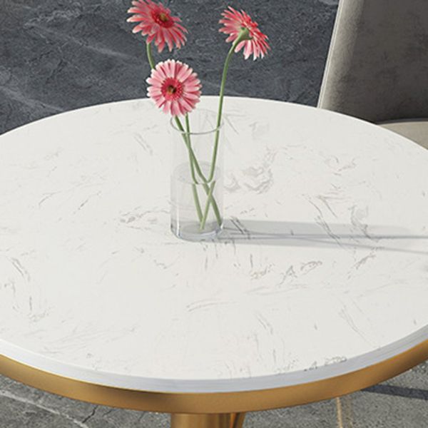 1/3/5 Pieces Dining Set Black-gold Base and White Top Table Glam Style Kitchen Set Clearhalo 'Dining Room Sets' 'Dining Tables & Seating' 'dining_room_set' 'furn' 'furn_dining_room_set' 'Furniture' 'furniture_dining_room_set' 'Kitchen & Dining Furniture' 'kitchen&dining_furn' 'kitchen' 1200x1200_29716ad9-14af-4020-8341-bfdc31d0abd2