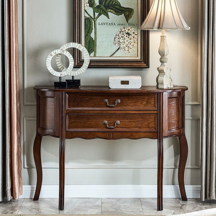 Tabella della console moderna della metà del secolo da 14 "W TABELLO DI SOLO DELLA CONSOLA MOUMA