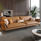 Contemporary Dark Brown Cushions Standard for Living Room Sofa