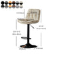 Adjustable Height Metal Leather Counter Stools Swivel Scandinavian Bar Stools Clearhalo 'Bar Furniture' 'Bar Stools' 'bar_stools' 'furn' 'furn_bar_stools' 'furniture_bar_stools' 'Kitchen & Dining Furniture' 'kitchen&dining_furn' 'kitchen' 'kitchen_furn' Furniture' 1200x1200_297acfa6-6259-4962-997f-b659f0a45fd4