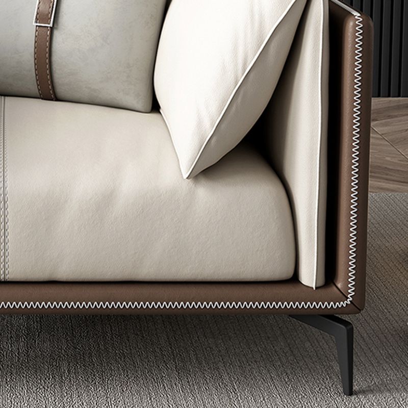 30,7 "H divano cuscini moderni divano vera cuscino in pelle divano e chaise