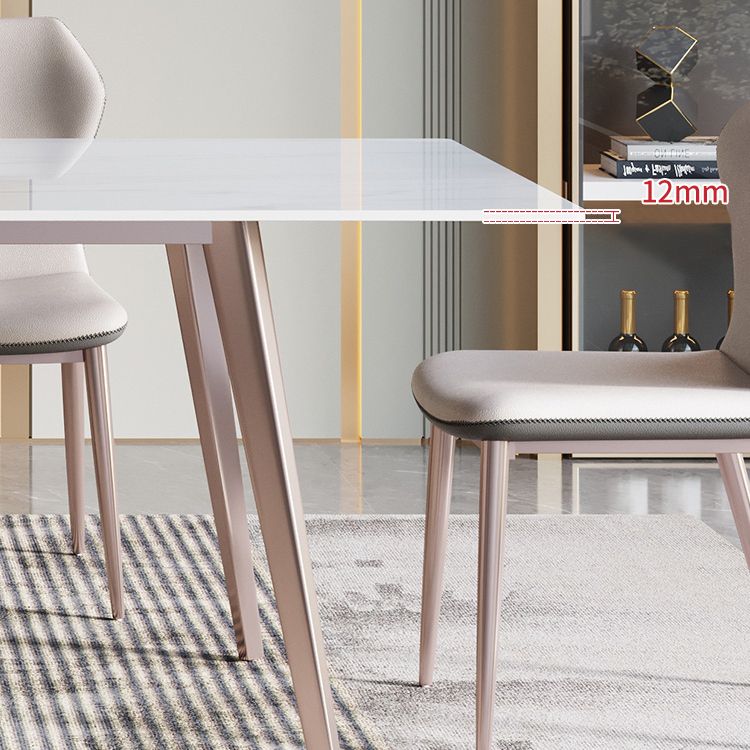 Nordic 1/2/5/7 Pieces Dining Set Sintered Stone Dining Table Set for Restaurant Clearhalo 'Dining Room Sets' 'Dining Tables & Seating' 'dining_room_set' 'furn' 'furn_dining_room_set' 'Furniture' 'furniture_dining_room_set' 'Kitchen & Dining Furniture' 'kitchen&dining_furn' 'kitchen' 1200x1200_297f165e-03e0-46b6-8e5d-cebbbf924e02