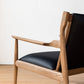 Arms Included Chair Basic Wooden Four Leg  and Square Arm Chair