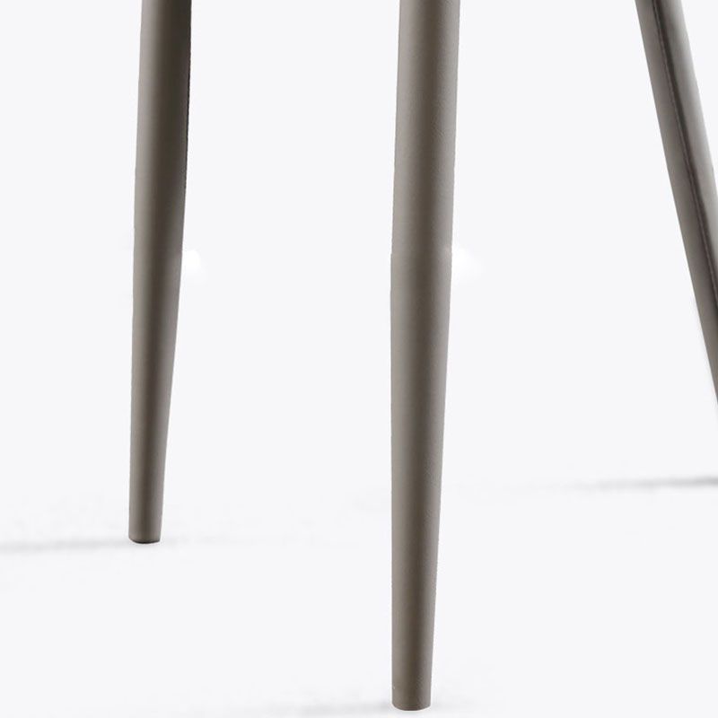 Modern PU Leather Dining Chairs Armless Metal Dining Chairs for Home Use Clearhalo ' kitchen&dining_furn' 'Dining Chairs' 'Dining Tables & Seating' 'dining_chair' 'furn' 'furn_dining_chair' 'Furniture' 'furniture_dining_chair' 'Kitchen & Dining Furniture' 'kitchen' 1200x1200_298ad898-95b0-4a14-91f9-88d03c8869f8