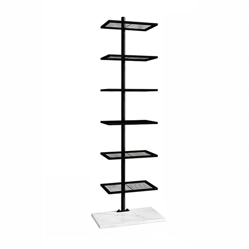 Open Metal Bookcase Modern Rectangular Shelves for Study Room Clearhalo 'Bookcases' 'furn' 'furn_bookcases' 'Furniture' 'furniture_bookcases' 'kitchen' 'kitchen_bookcases' 'Living Room Furniture' 'Office Furniture' 1200x1200_298c3613-6525-43a7-9c61-cc777730d93d