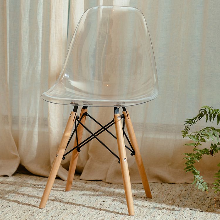 Modern Contemporary Plastic Armless Dining Chairs Solid Dining Chairs Clearhalo ' kitchen&dining_furn' 'Dining Chairs' 'Dining Tables & Seating' 'dining_chair' 'Furniture' 'furniture_dining_chair' 'Kitchen & Dining Furniture' 'kitchen' 1200x1200_298e3b68-d9b1-407e-be3c-d5e30446f369