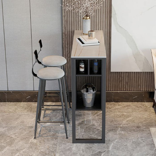 Tavolo da bar contemporaneo a barre altezza tavolo da pub rettangolo per casa