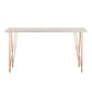 Glam Bar-height Table Solid Wood Top Bistro Pub Table with Four Legs Clearhalo 'Bar Furniture' 'Bar Tables' 'bar_tables' 'furn' 'furn_bar_tables' 'Furniture' 'Kitchen & Dining Furniture' 1200x1200_299150c8-2cc7-4dba-9ad0-51d748147ee1