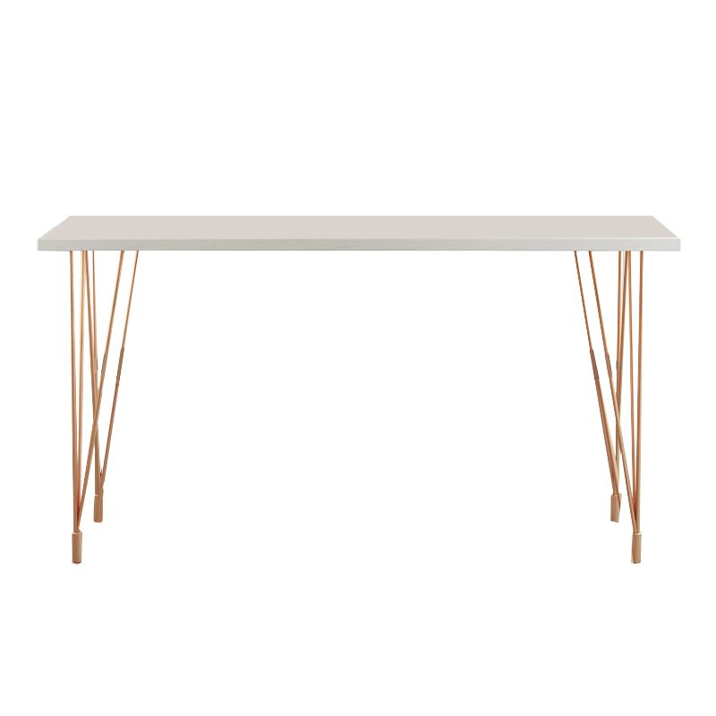 Glam Bar-height Table Solid Wood Top Bistro Pub Table with Four Legs Clearhalo 'Bar Furniture' 'Bar Tables' 'bar_tables' 'furn' 'furn_bar_tables' 'Furniture' 'Kitchen & Dining Furniture' 1200x1200_299150c8-2cc7-4dba-9ad0-51d748147ee1