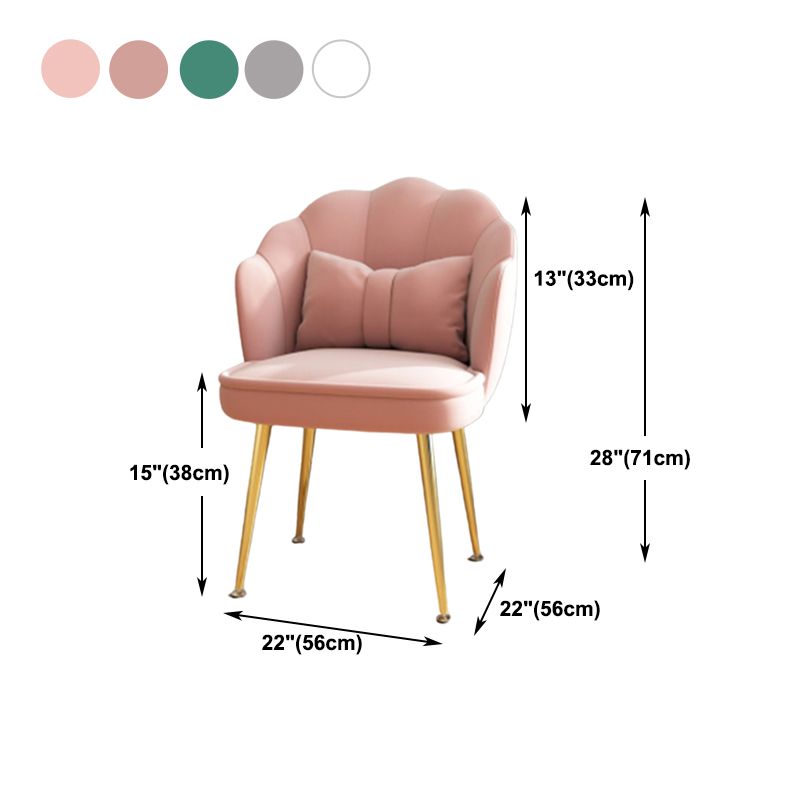 Ergonomic Low-Back Desk Chair Contemporary Upholstered Armless Office Chair Clearhalo 'furn' 'furn_office_chair' 'Furniture' 'Office Chairs' 'Office Furniture' 'office_chair' 1200x1200_2996f7e0-1917-418a-af2a-4ddf7d5005f5