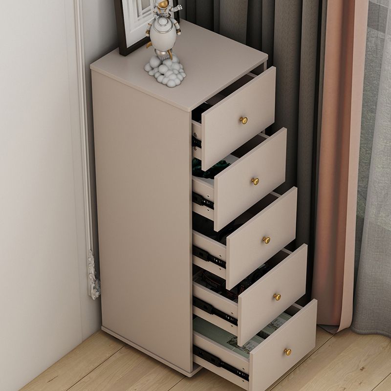 Armoire latérale rectangulaire moderne armoire de rangement en bois avec tiroir